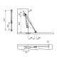 INDAUX GAS PISTON / DROP DOWN GAS PISTON STAYS